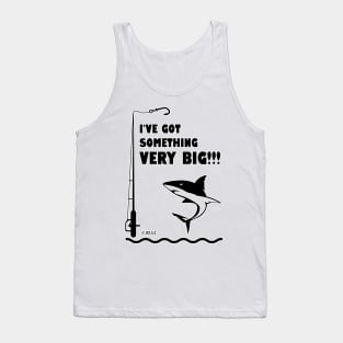 JAWS Movie I`ve Got Something VERY BIG Iconic Quote Tank Top